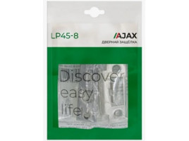 Защелка врезная AJAX PLASTLP45-8 (LP45-8) SSC сатиновый хром (60113)