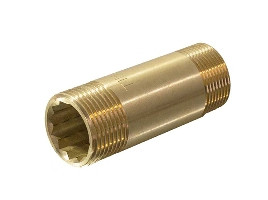 Бочонок удлиненный латуный 1/2-100 (15х100 мм ш.ш.) SM022D-100 (TIM)