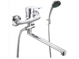 Смеситель для ванны SOLONE KAG 7001 40к,. L-нос 350мм