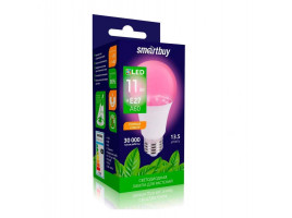 Фито лампа свет/диодн. Е27, 11W, 13,5 мкм/с Smartbuy