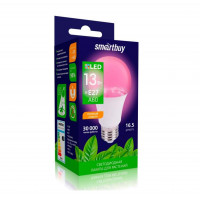 Фито лампа свет/диодн. Е27, 13W, 16,5 мкм/с Smartbuy