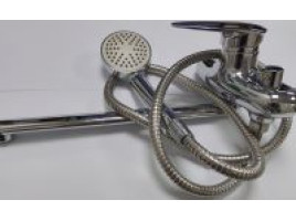 Смеситель для ванны 2215 MYNAH 40 к., L - нос, 35 см. латунь