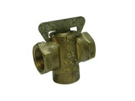 Кран газовый 20 мм (3/4)