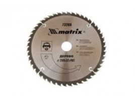 Диск победитовый MATRIX 250x32мм, 48 зуб. 73266