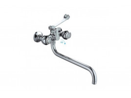 Смеситель для ванны 2626-3 FRAP/А Эстайп мет./кер., с шар. перекл.