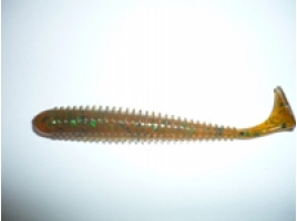 Виброхвост MEREGA Dancing Worm (съедобная), р.75 мм., цвет Z023, кальмар MSB5-7523-S
