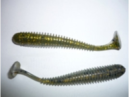 Виброхвост MEREGA Dancing Worm (съедобная), р.75 мм., цвет Z100, кальмар MSB5-75100-S