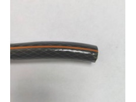 Шланг полив. ПВХ армированный цветной color Black-orange 04 18 мм х1,9 мм х25 мм