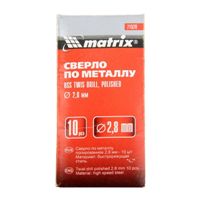 Сверло по металлу 19,0 мм HSS 5 шт. MATRIX (72090)