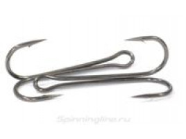 Крючок KOI DOUBLE HOOK, размер 4 (INT), цвет BN, двойник (10 шт) KH2301-4BN