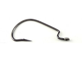 Крючок KOI MAGNA SUPER LOCK WORM, размер 6/0 (INT), цвет BN, офсетный (5 шт) KH6231-6/0BN