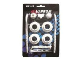 Комплект для монтажа радиатора 1x3/4 с 2-мя кронштейнами AQUAPROM