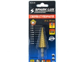 Сверла набор ступенчатые, 4-6-8-10-12-14-16-18-20 мм SPARK LUX/МАСТЕР (SL4-20)